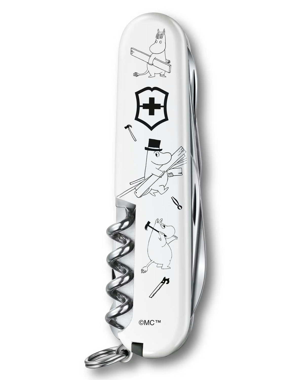 VICTORINOX X MOOMIN Hvit Climber Lommekniv 91 mm tomatosharp