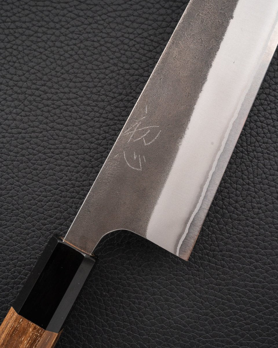 YOSHIKANE HAMONO White2 Kuro Nashiji Kiritsuke Gyuto 210 mm tomatosharp