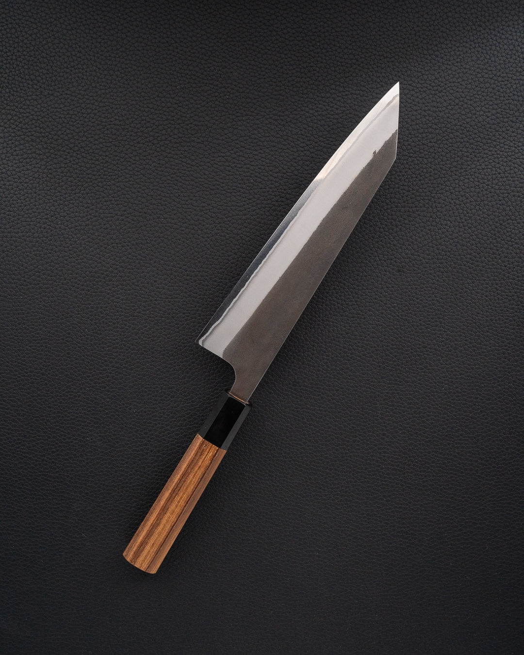 YOSHIKANE HAMONO White2 Kuro Nashiji Kiritsuke Gyuto 210 mm