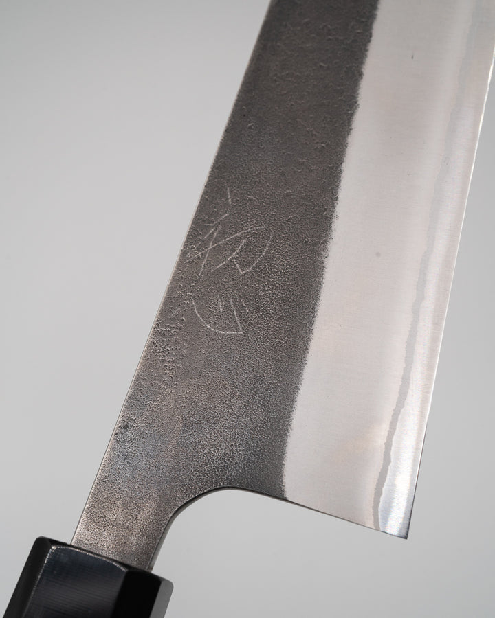YOSHIKANE HAMONO White2 Kuro Nashiji Kiritsuke Gyuto 210 mm