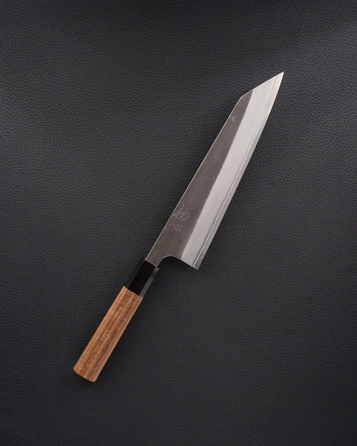 YOSHIKANE HAMONO White2 Kuro Nashiji Kiritsuke Gyuto 210 mm