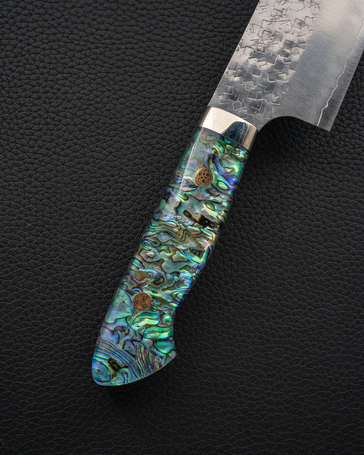 YOSHIMI KATO SG2 Minamo Abalone Bunka 170 mm