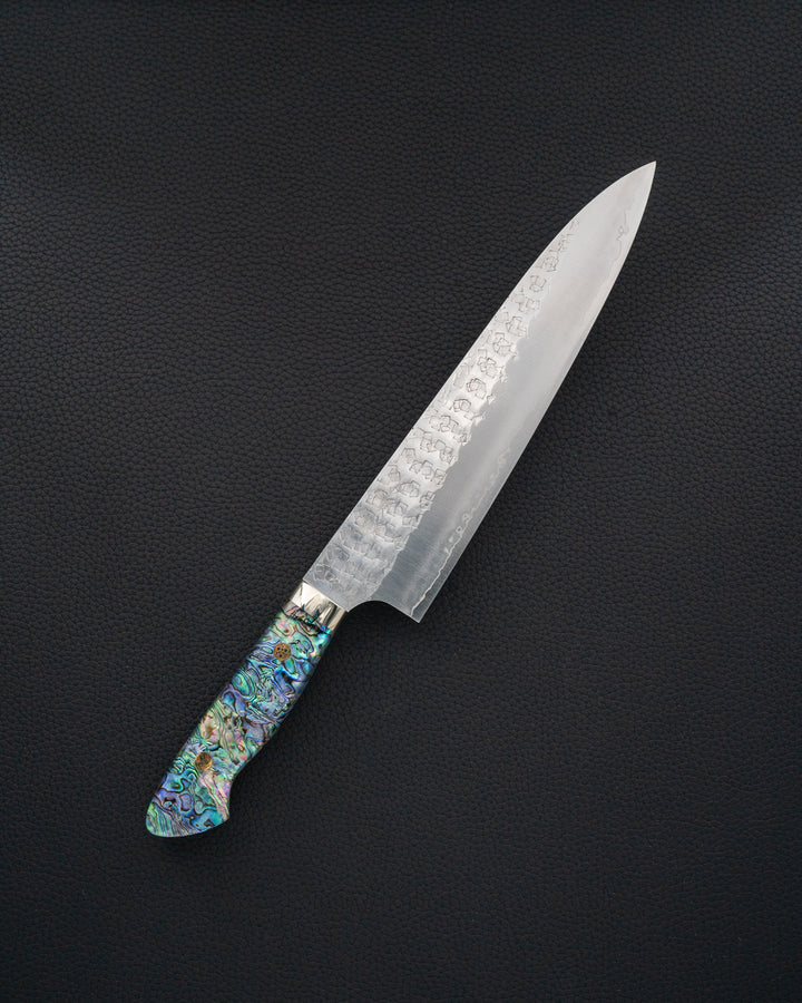 YOSHIMI KATO SG2 Minamo Abalone Gyuto 210 mm
