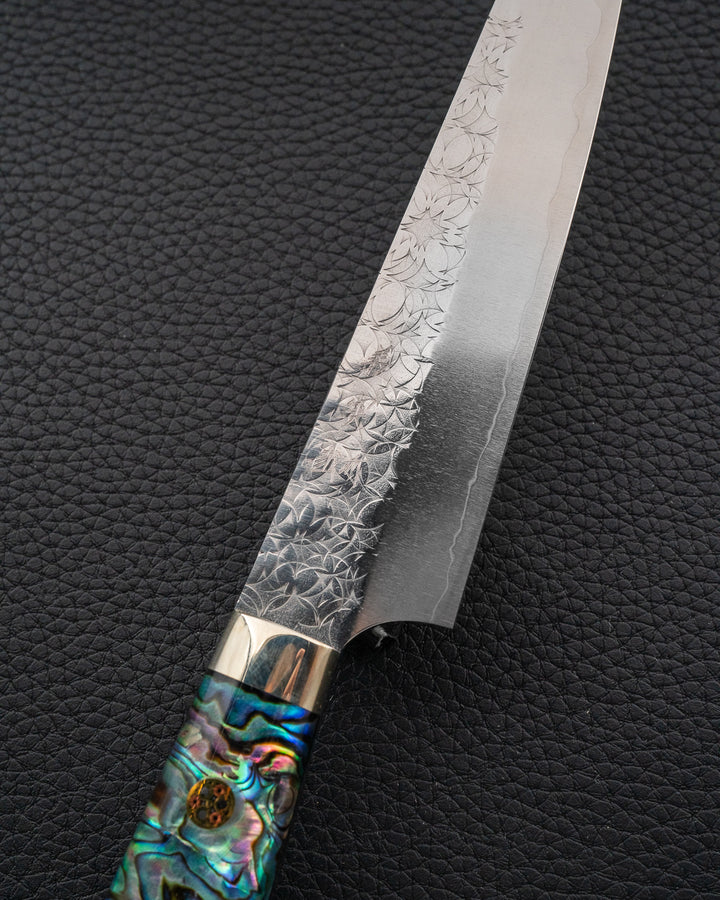 YOSHIMI KATO SG2 Minamo Abalone Petty 150 mm