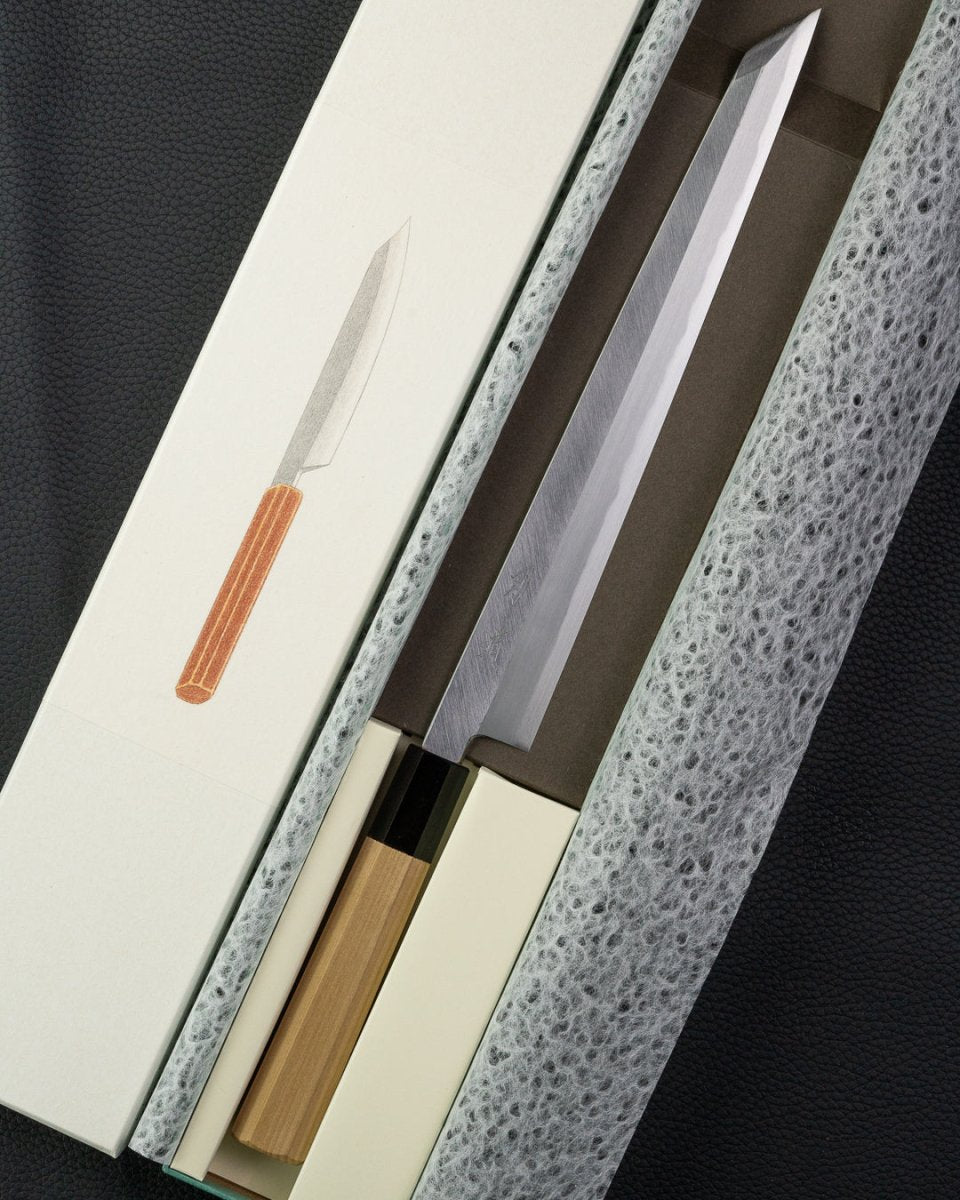 HADO Shiro Kiritsuke Yanagiba 270 mm tomatosharp