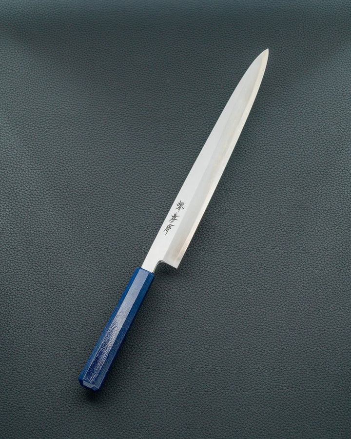 SAKAI TAKAYUKI Nanairo Blue Yanagiba 300 mm tomatosharp