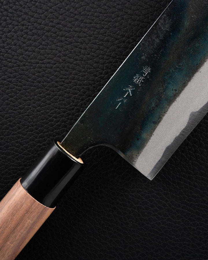 ZAKURI Aogami Super Chestnut Nakiri 165 mm tomatosharp