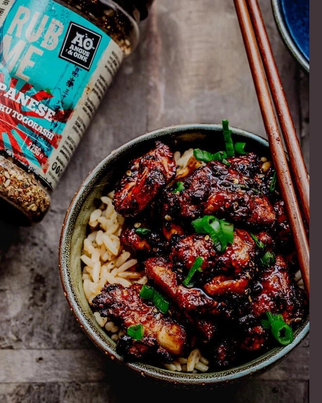 Angus &amp; Oink Japanese Rub krydderblanding 225 g Angus &amp; Oink