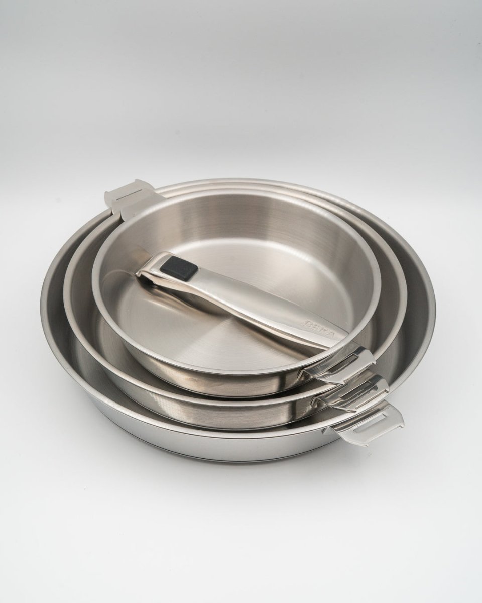 BEKA Evolution Stekepanne uten håndtak, rustfritt stål, 24cm BEKA