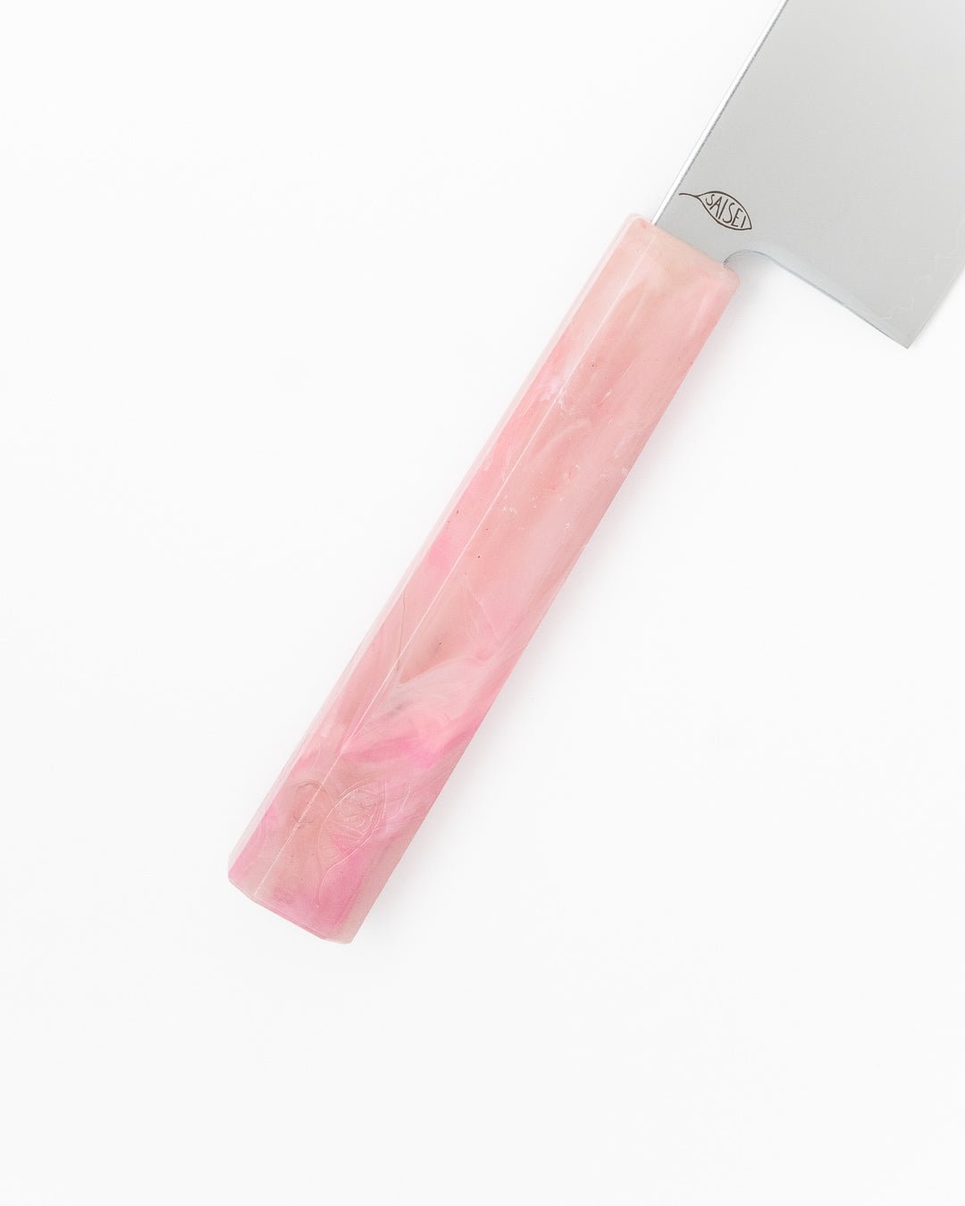 Grønnsakskniv 170 mm, SAISEI IRO Sukkerspinn Nakiri tomatosharp