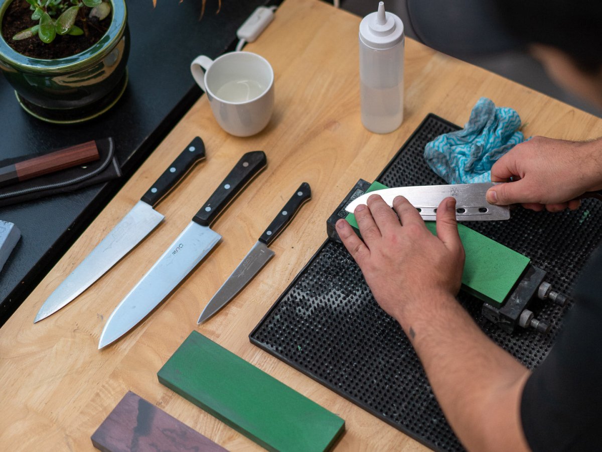 Grunnkurs i knivsliping tomatosharp