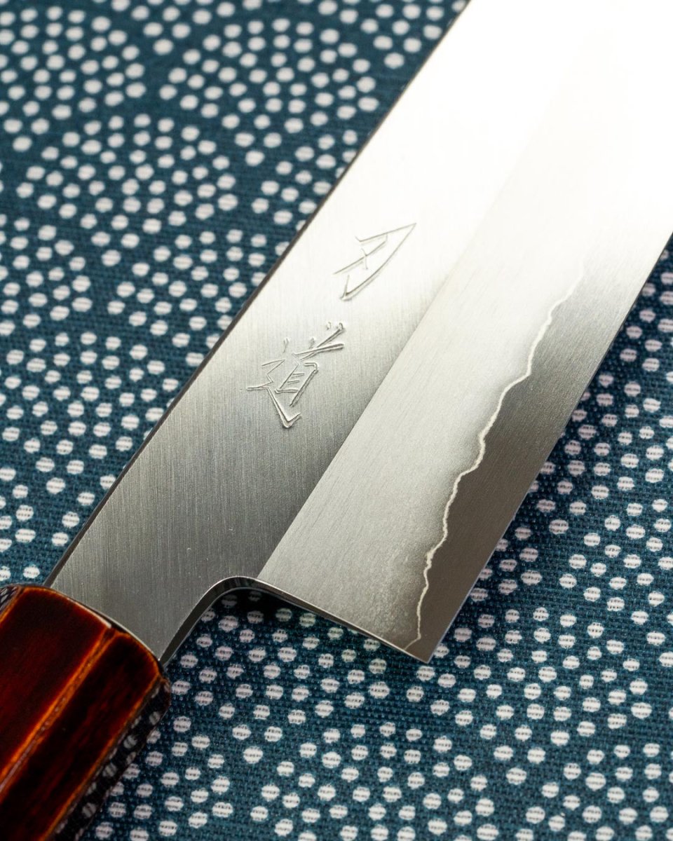 HADO Ginsan Kiritsuke Santoku 180 mm tomatosharp