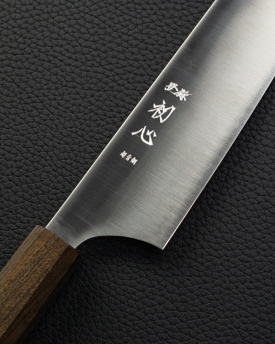 HATSUKOKORO ﻿Hayabusa Aogami Super Santoku 180 mm Hatsukokoro