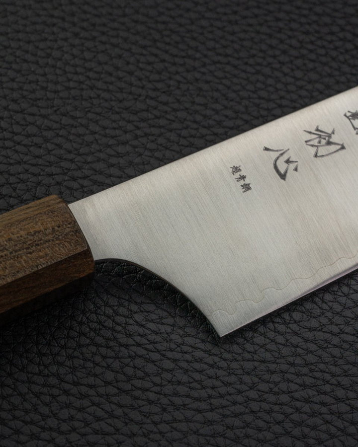 HATSUKOKORO ﻿Hayabusa Aogami Super Santoku 180 mm Hatsukokoro