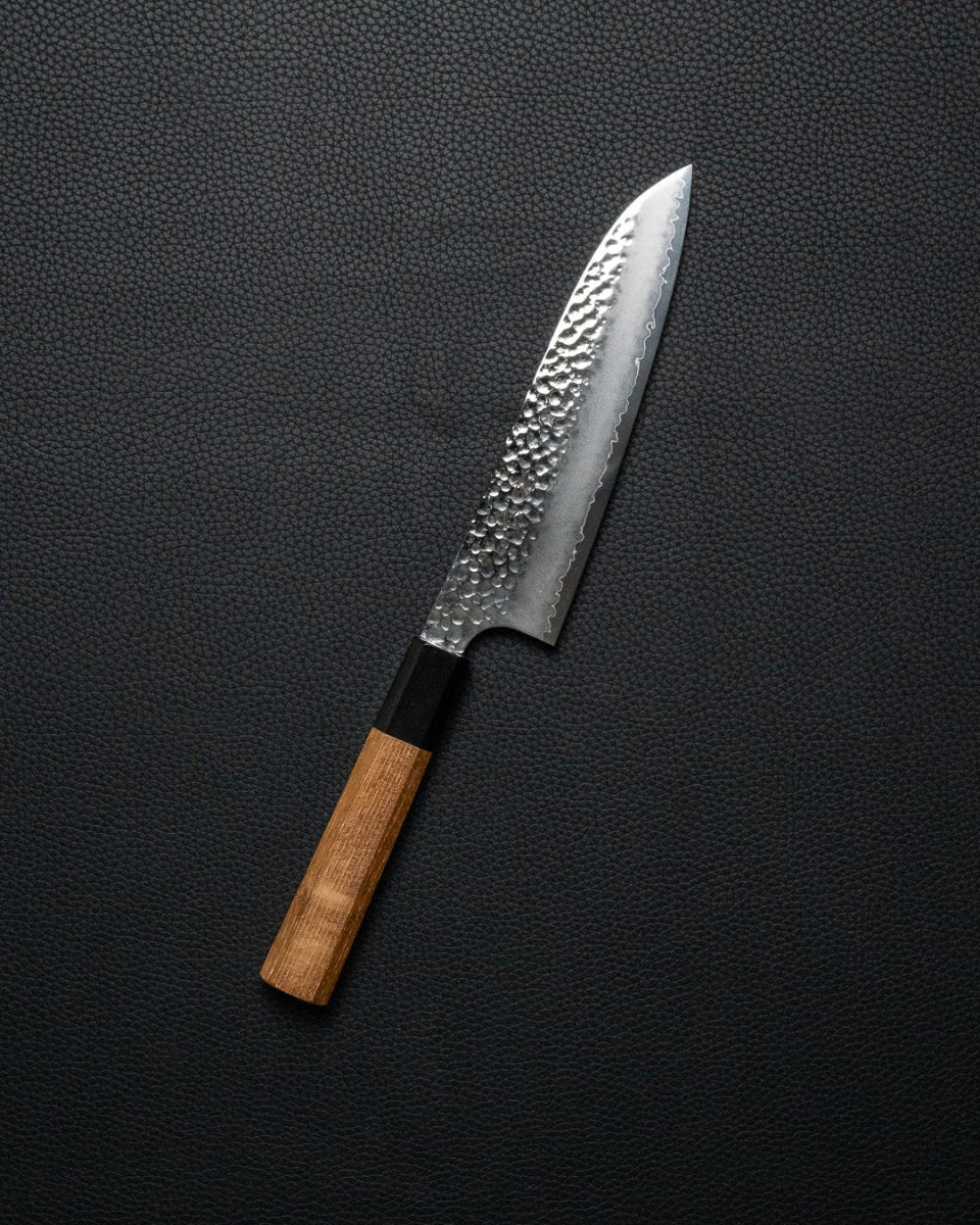 HATSUKOKORO Hayabusa Tsuchime Santoku 180 mm tomatosharp