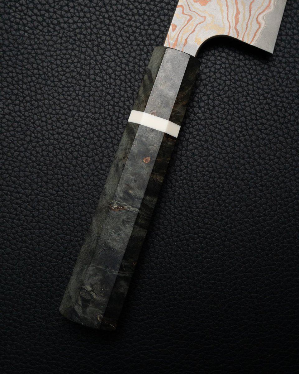 HATSUKOKORO Irodori Rainbow Damascus Gyuto 270 mm Hatsukokoro