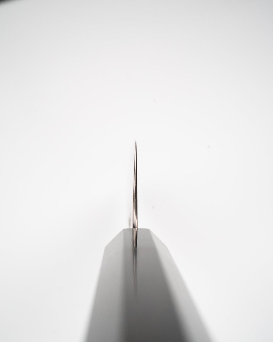 HATSUKOKORO Kujaku V - Toku2 Rainbow Damascus Gyuto 210mm Hatsukokoro