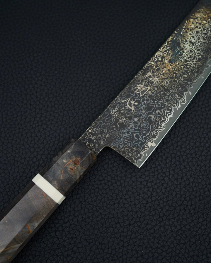 HATSUKOKORO Saihyo SG2 Damascus Nickel Damascus Gyuto 210 mm Hatsukokoro