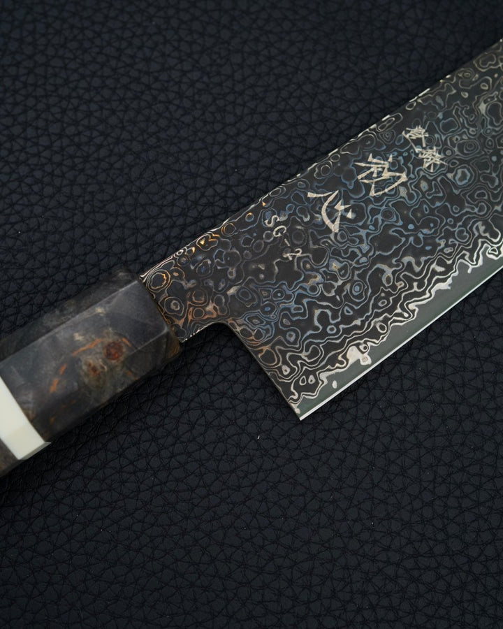 HATSUKOKORO Saihyo SG2 Damascus Nickel Damascus Gyuto 210 mm Hatsukokoro