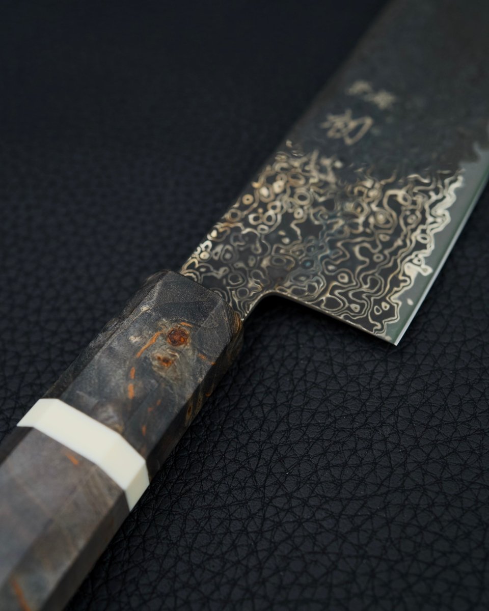 HATSUKOKORO Saihyo SG2 Damascus Nickel Damascus Gyuto 210 mm Hatsukokoro