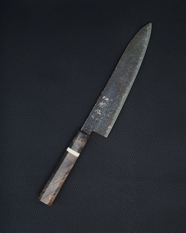 HATSUKOKORO Saihyo SG2 Damascus Nickel Damascus Gyuto 210 mm Hatsukokoro