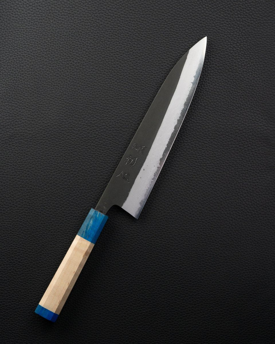 HATSUKOKORO Shinkiro Kurouchi Damascus Gyuto 210 mm Hatsukokoro