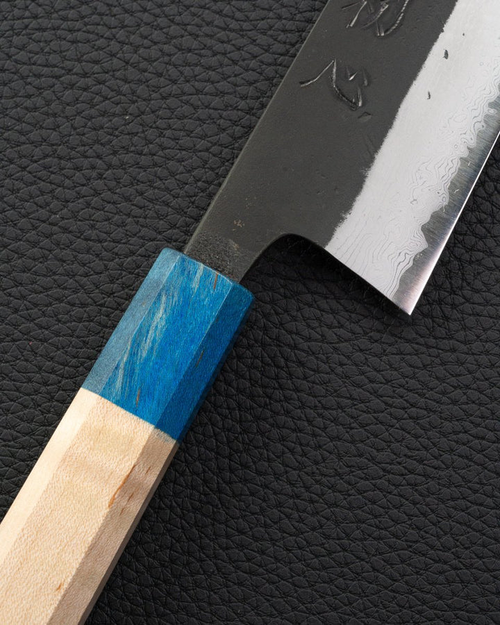 HATSUKOKORO Shinkiro Kurouchi Damascus Gyuto 210 mm Hatsukokoro