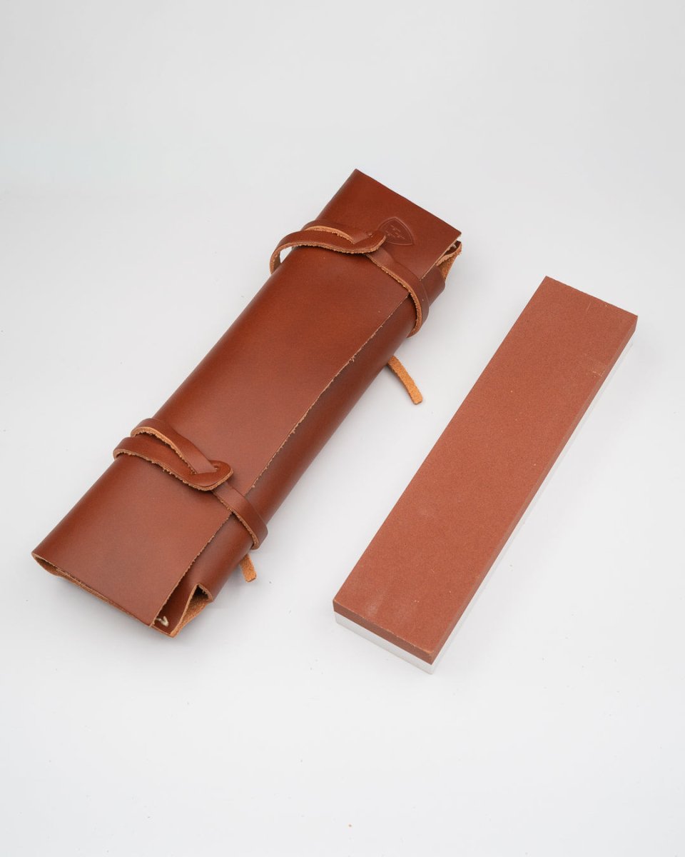 HELLE Slipestein stor med etui HELLE