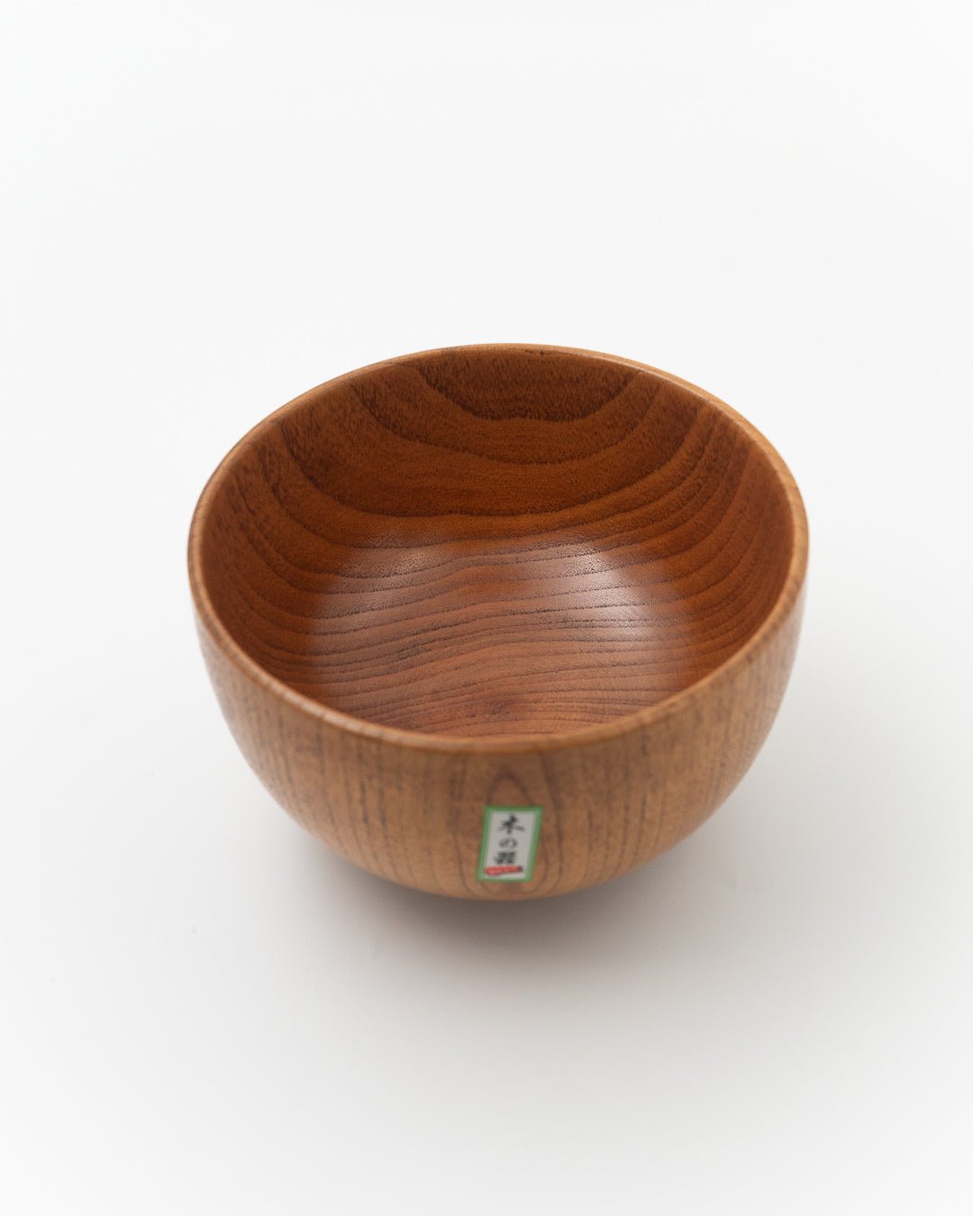 Japansk bolle av tre, Natur – 13 cm Ishida