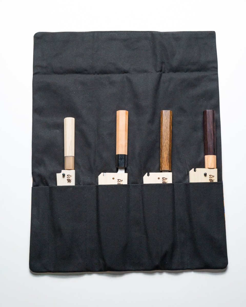 KINRAN Knivrull for 4 kniver tomatosharp