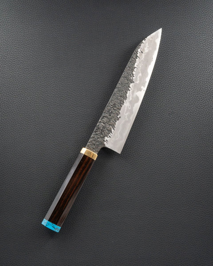 KISUKE MANAKA x NAKAMURA KNIVES "ENN" Blue2 Gyuto 210 mm Tomatosharp