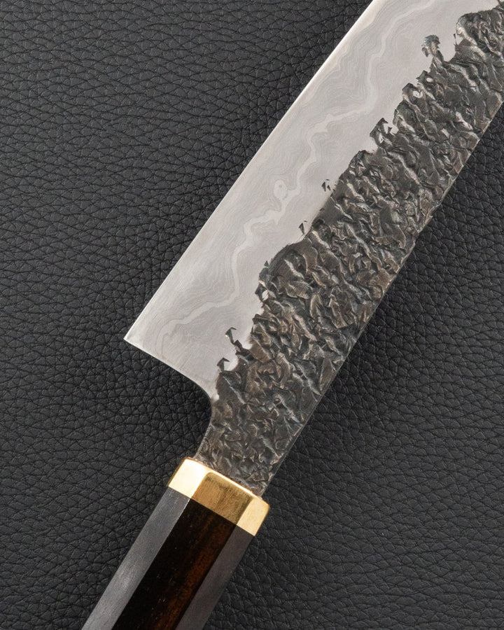 KISUKE MANAKA x NAKAMURA KNIVES "ENN" Blue2 Gyuto 210 mm Tomatosharp