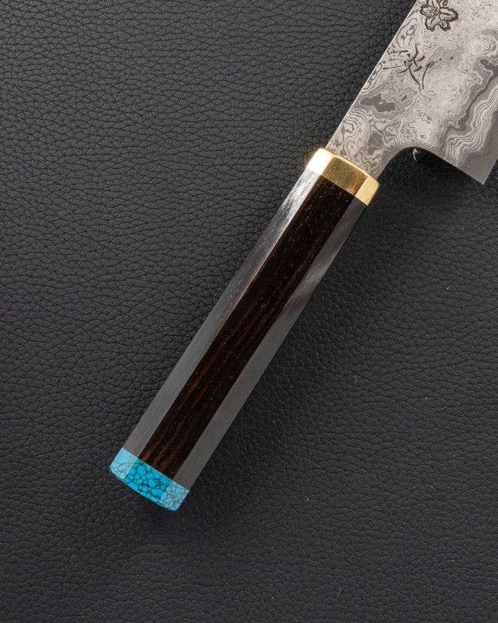 KISUKE MANAKA x NAKAMURA KNIVES "KOKUENN" Blue2 Gyuto 210 mm Tomatosharp