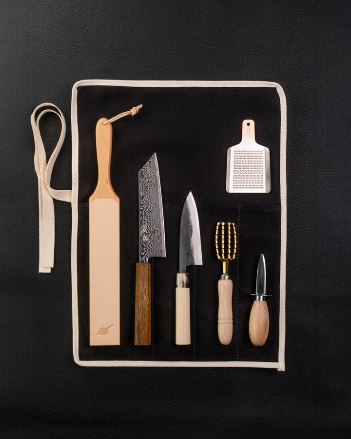 Knivrull for 4 kniver Fukui