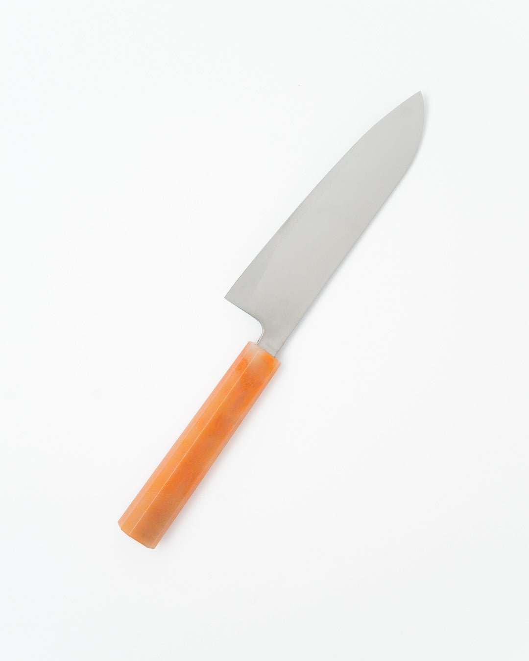 Kokkekniv 170 mm, SAISEI IRO Appelsin Santoku tomatosharp