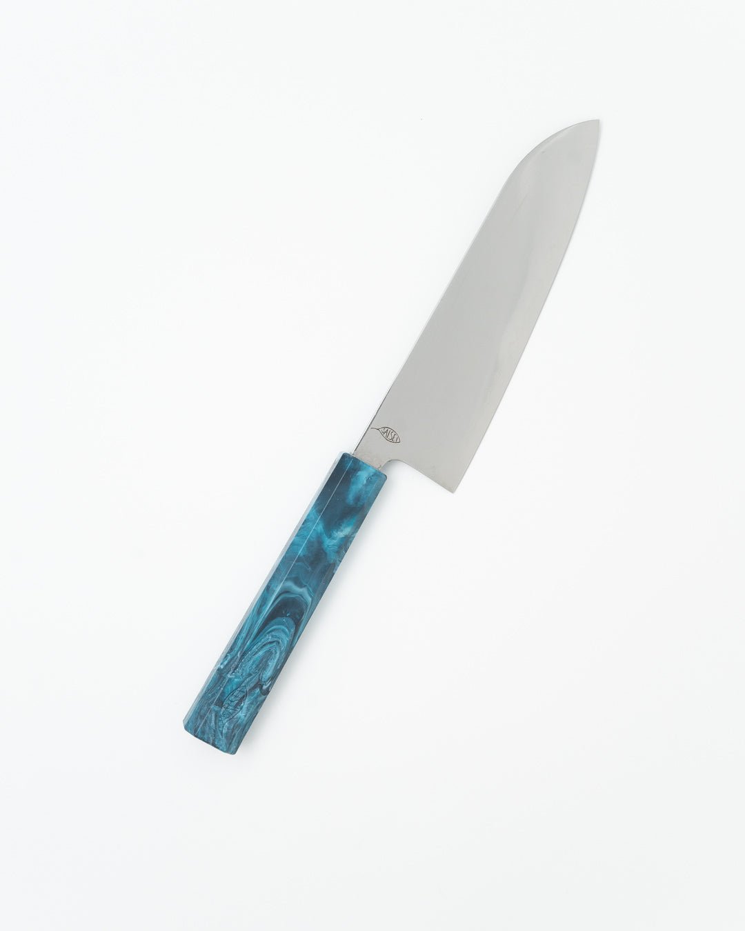 Kokkekniv 170 mm, SAISEI IRO Hav Santoku Saisei