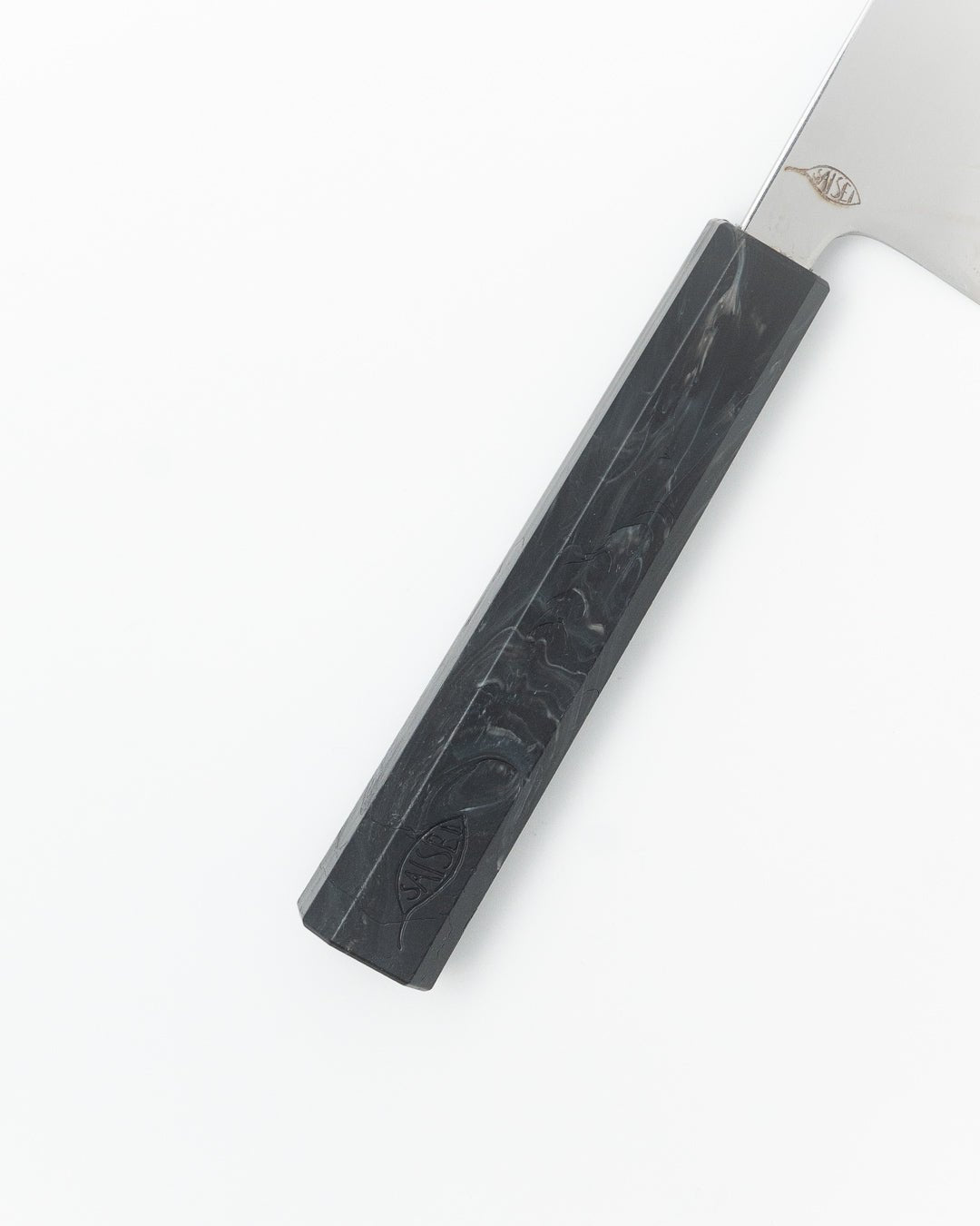 Kokkekniv 170 mm, SAISEI IRO Onyx Santoku tomatosharp