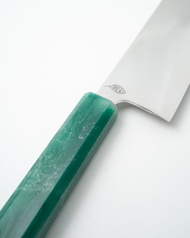Kokkekniv 170 mm, SAISEI IRO Sjøgress Santoku tomatosharp