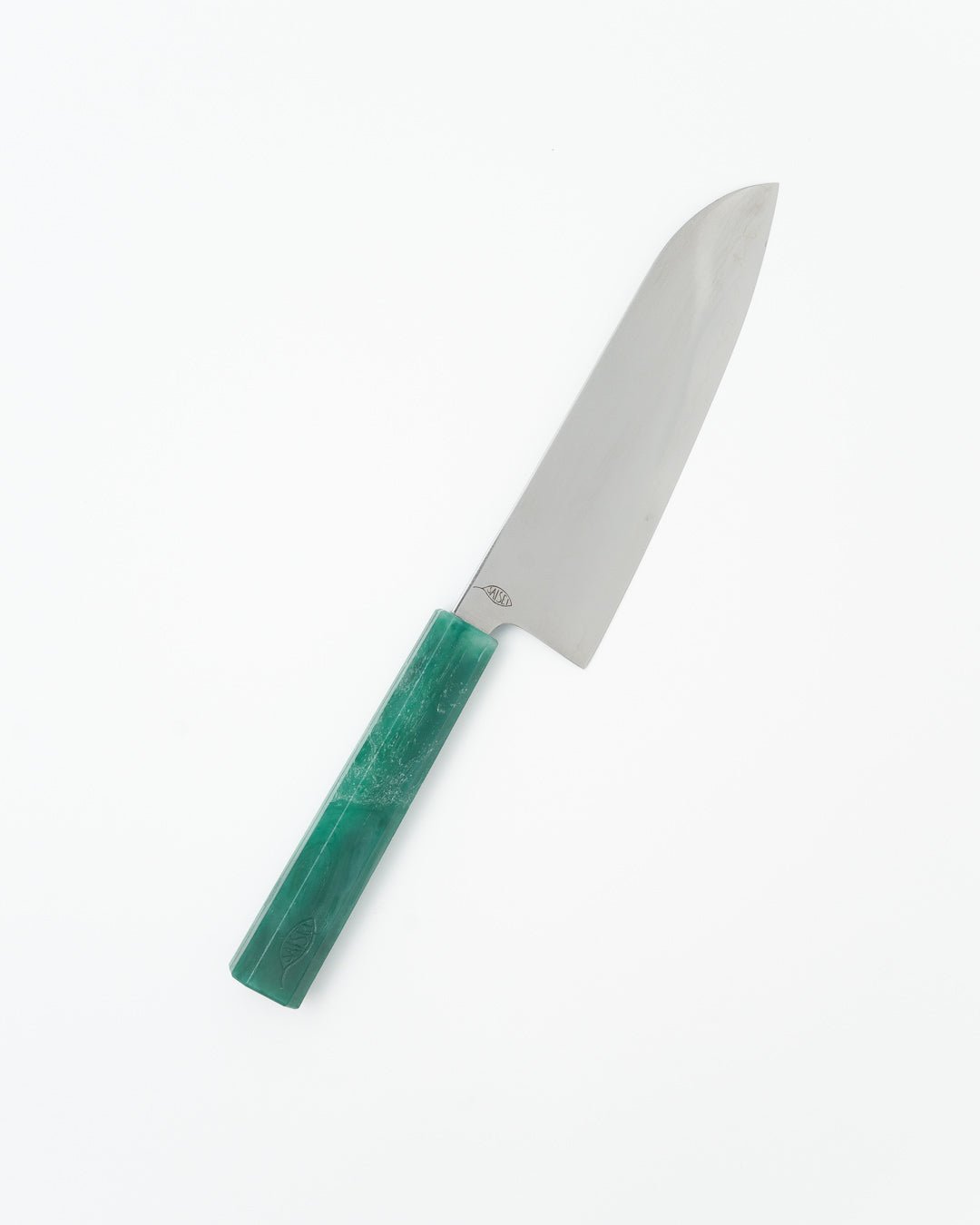 Kokkekniv 170 mm, SAISEI IRO Sjøgress Santoku tomatosharp
