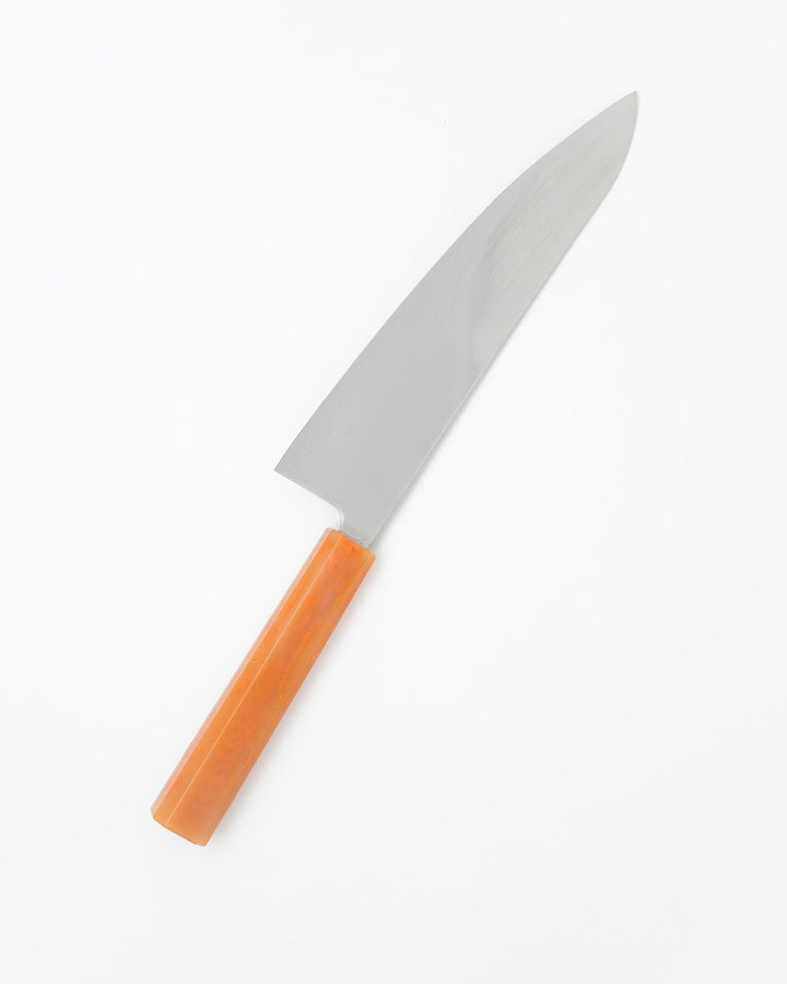 Kokkekniv 210 mm, SAISEI IRO Appelsin Gyuto tomatosharp
