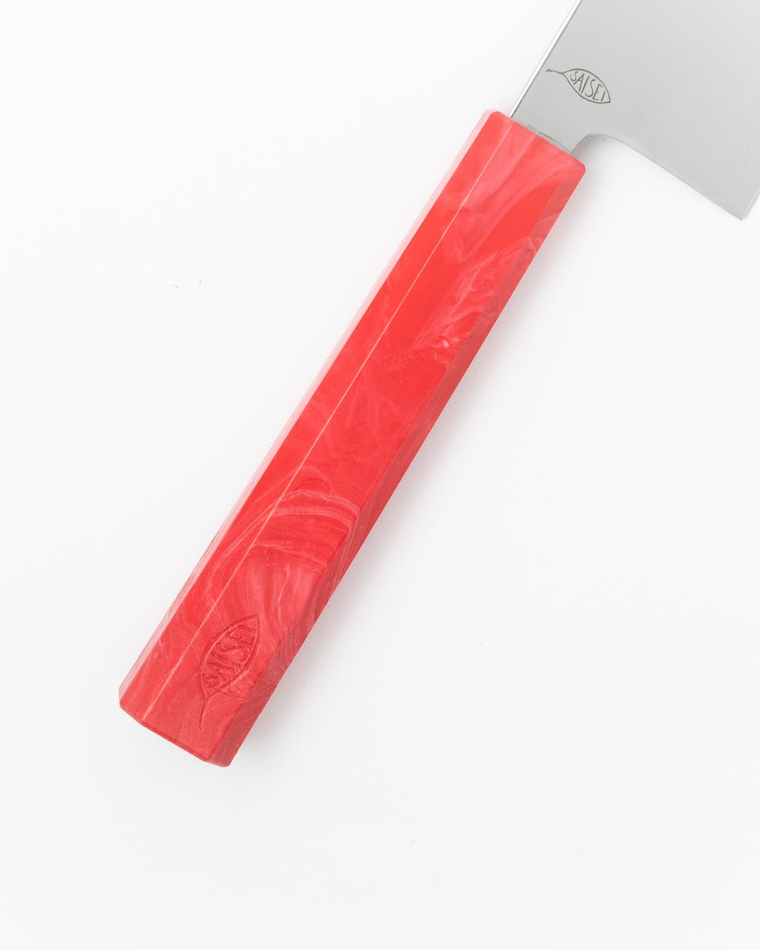 Kokkekniv 210 mm, SAISEI IRO Jordbær Gyuto tomatosharp