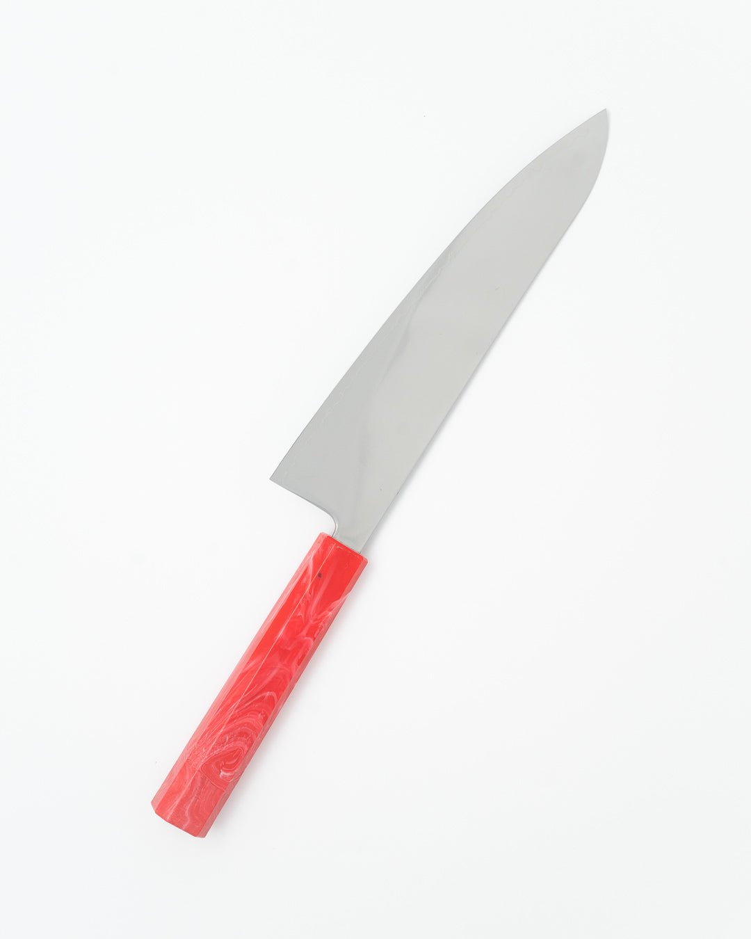 Kokkekniv 210 mm, SAISEI IRO Jordbær Gyuto tomatosharp