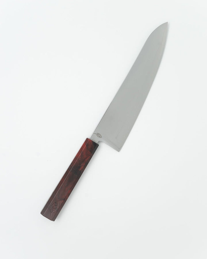 Kokkekniv 210 mm, SAISEI IRO Lava Gyuto tomatosharp