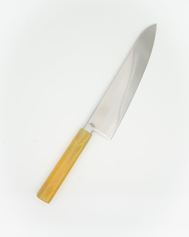 Kokkekniv 210 mm, SAISEI IRO Løvetann Gyuto tomatosharp