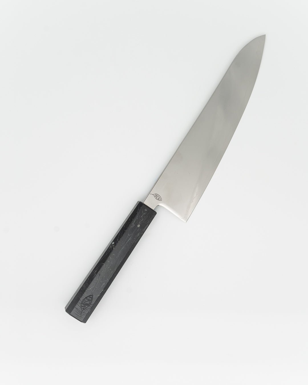 Kokkekniv 210 mm, SAISEI IRO Onyx Gyuto tomatosharp