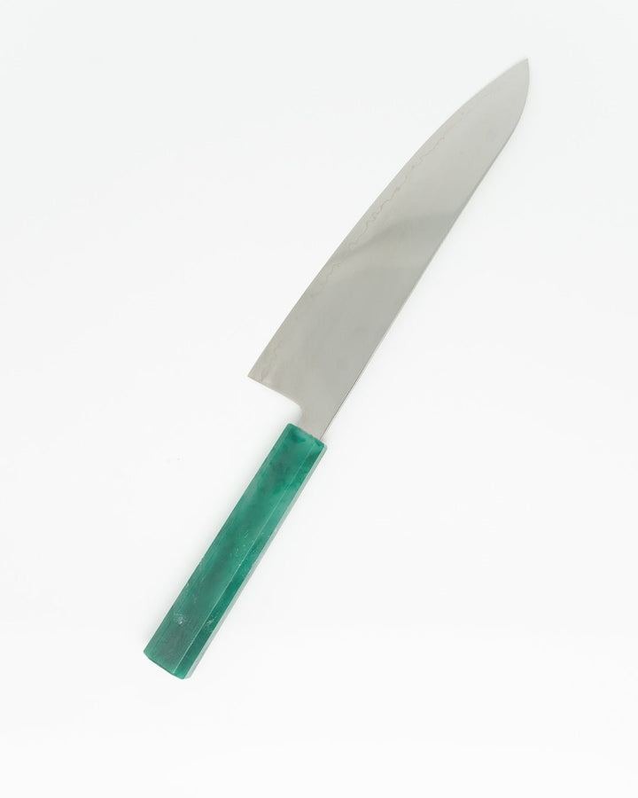 Kokkekniv 210 mm, SAISEI IRO Sjøgress Gyuto tomatosharp