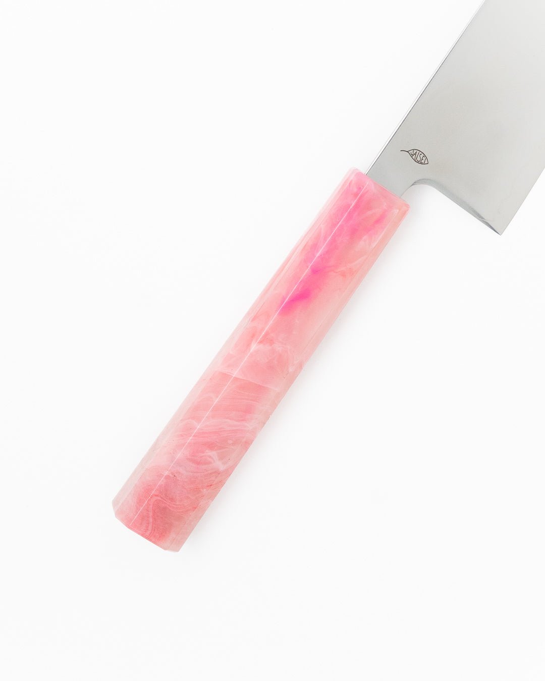 Kokkekniv 210 mm, SAISEI IRO Sukkerspinn Gyuto tomatosharp
