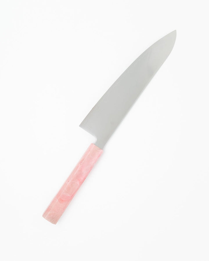 Kokkekniv 210 mm, SAISEI IRO Sukkerspinn Gyuto tomatosharp