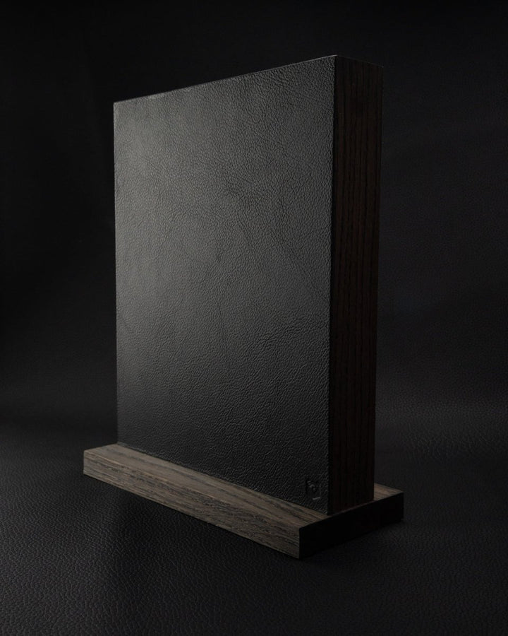 Magnetisk knivblokk eik, stor Piotr The Bear