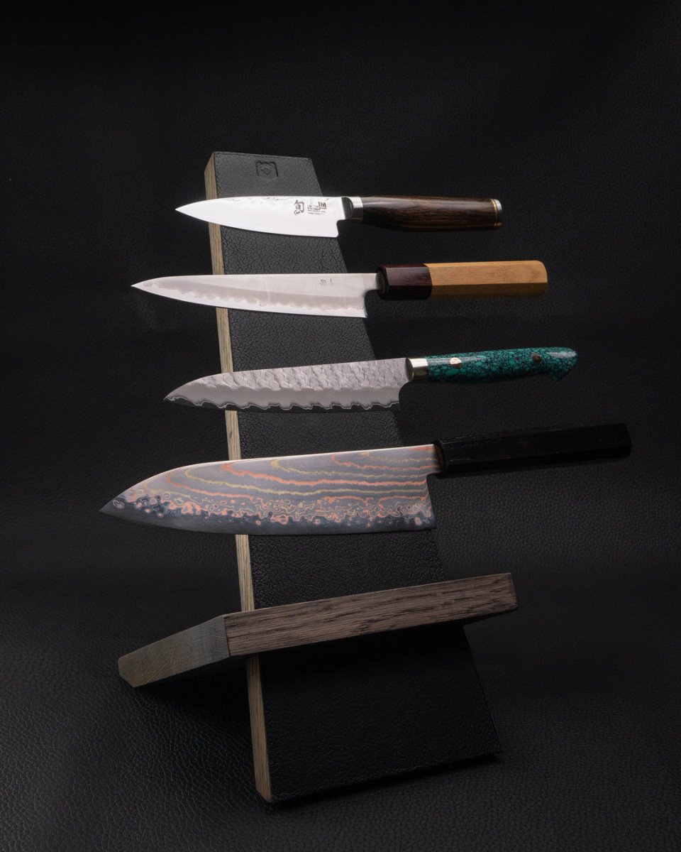 Magnetisk knivstativ eik Piotr The Bear